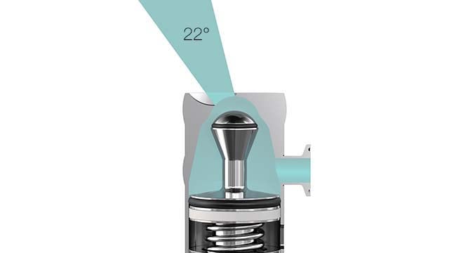 PlusClean nozzle spray pattern 1