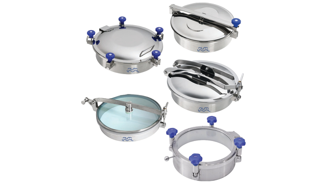 Group image tank covers circular